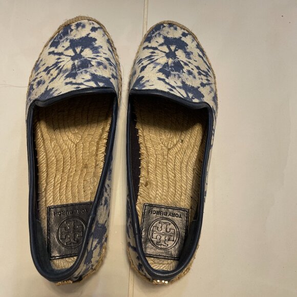 Tory Burch women Espadrille shoes, flat, Sz 6.5 - Picture 8 of 11